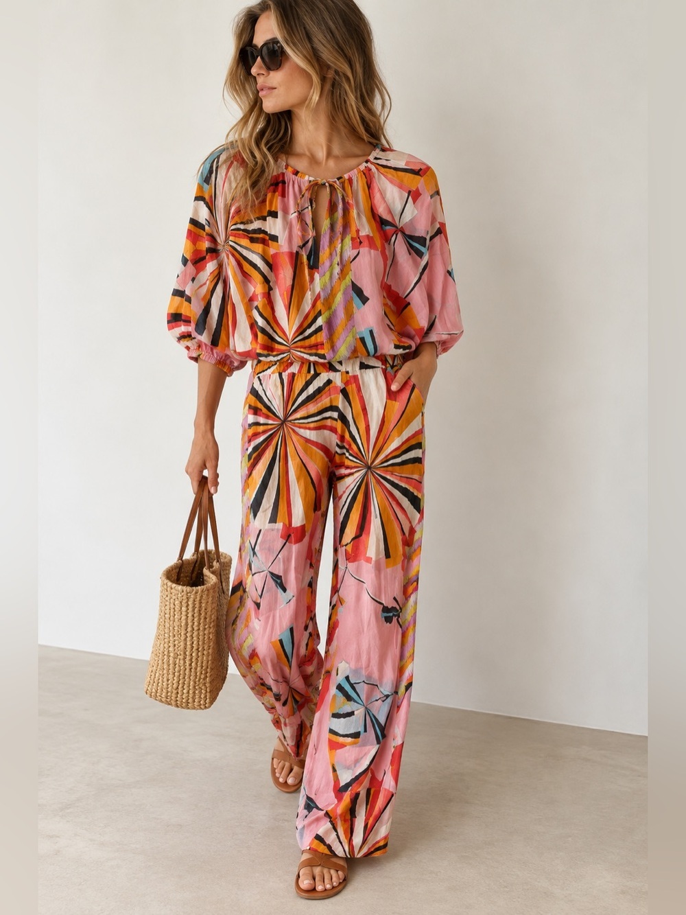 Emilio Pucci sheer cover up jumpsuit romper